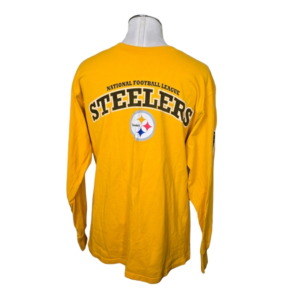 Team Apparel National Football League Steelers Long Sleeve Shirt Men's M